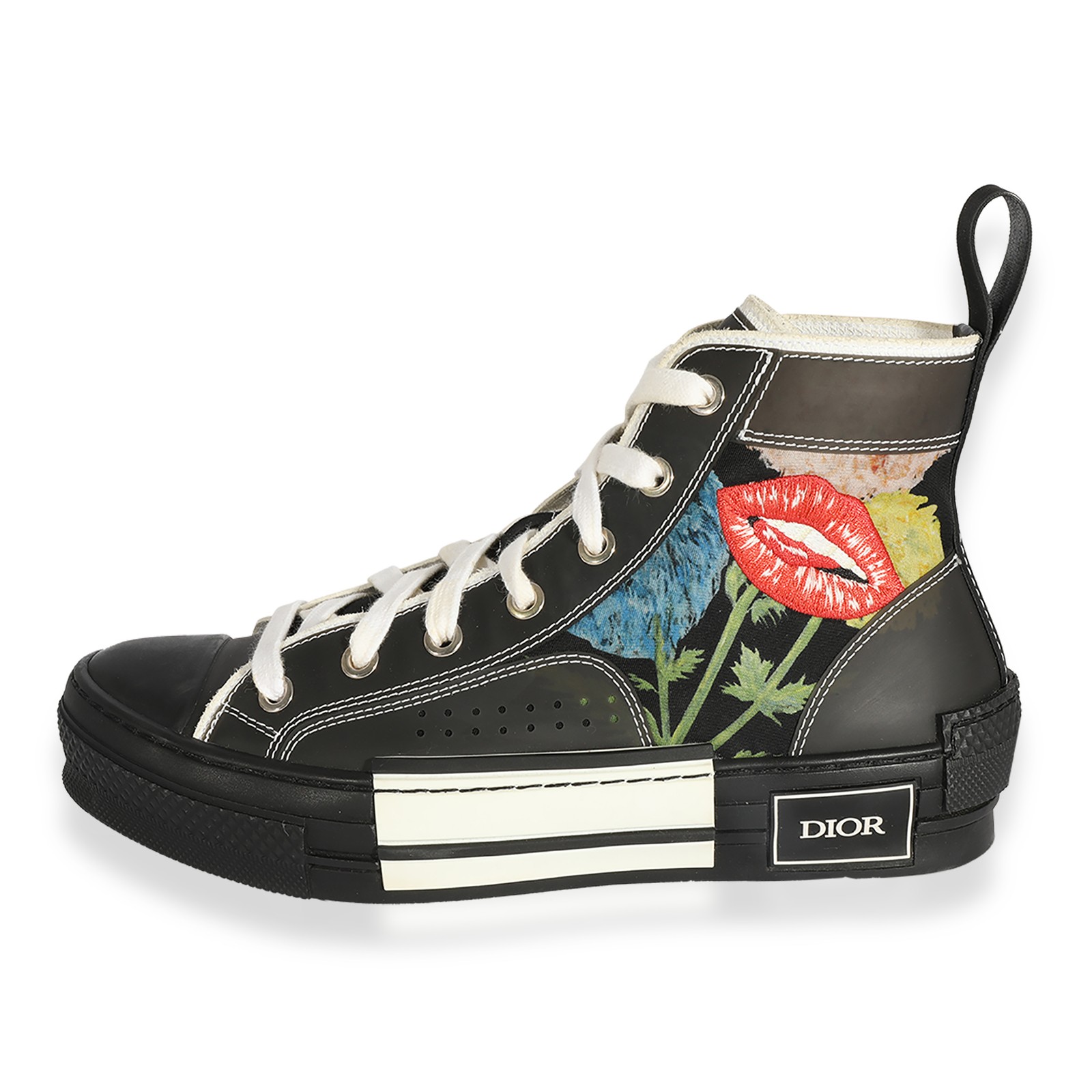 Raymond Pettibon x Dior B23 High ‘Lip Flower’