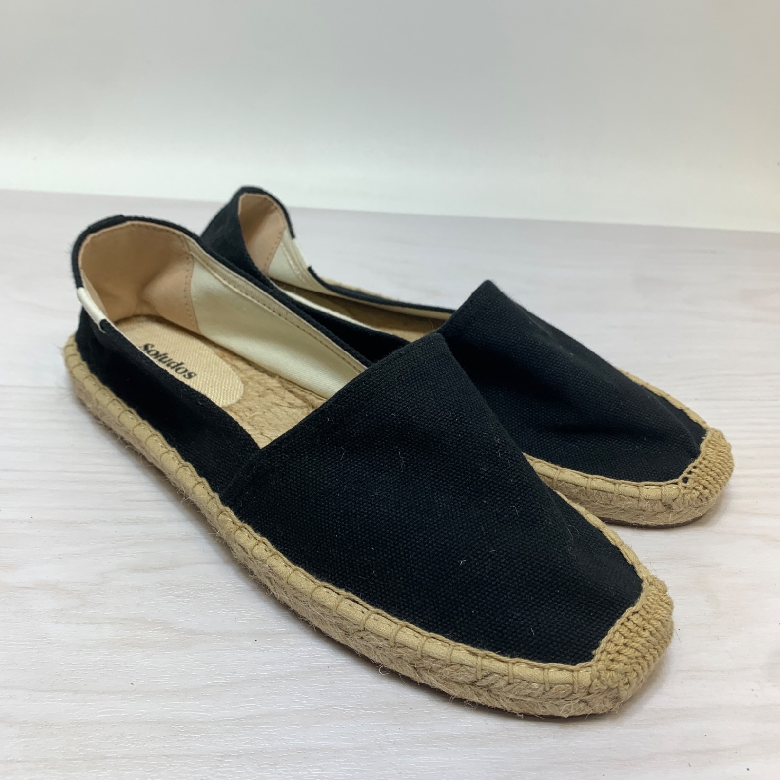 Soludos Women’s The Original Dali Espadrille Shoe Black Size US 9-9.5 EU 40
