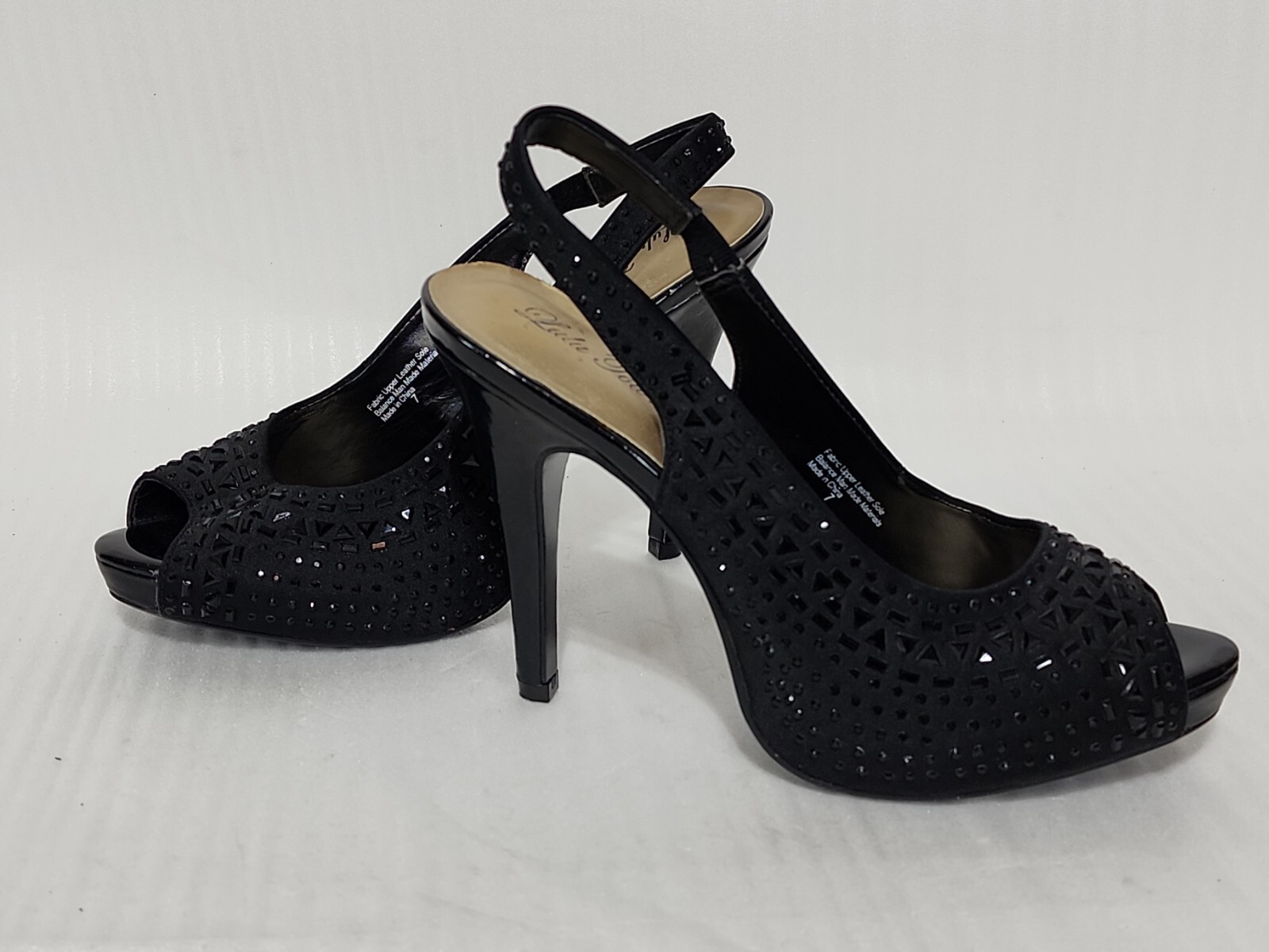 Lulu Townsend Heels Women’s Size 7 Black