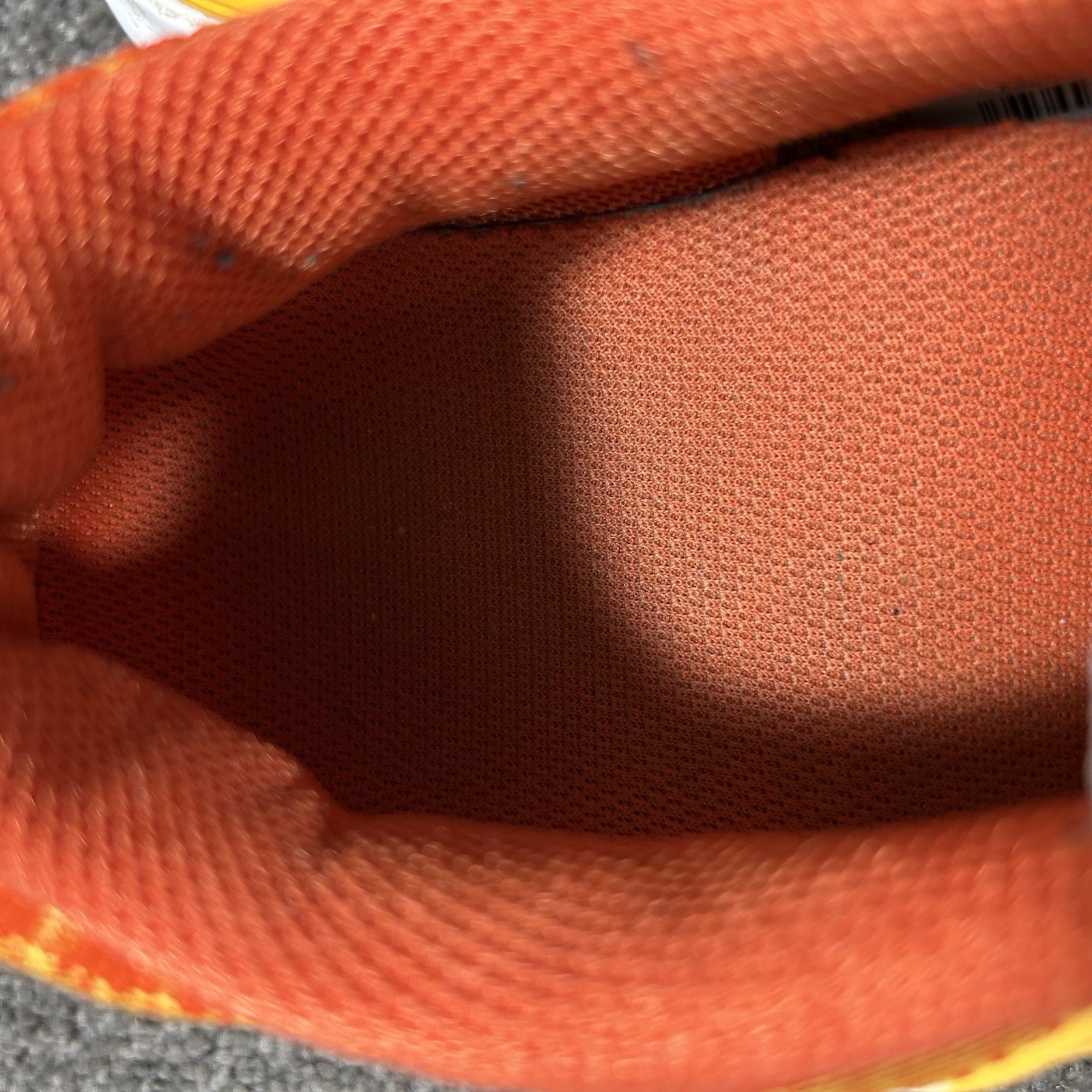 Nike Flyknit Lunar 2 620658-101 Women’s Size 11 Orange Flame Running Shoes Used