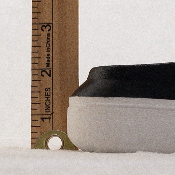 Joybees Varsity Clogs Womens Size 8 Black White Two Tone EVA Slip On New
