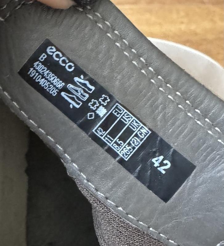 women ecco boots beige nubuck 42