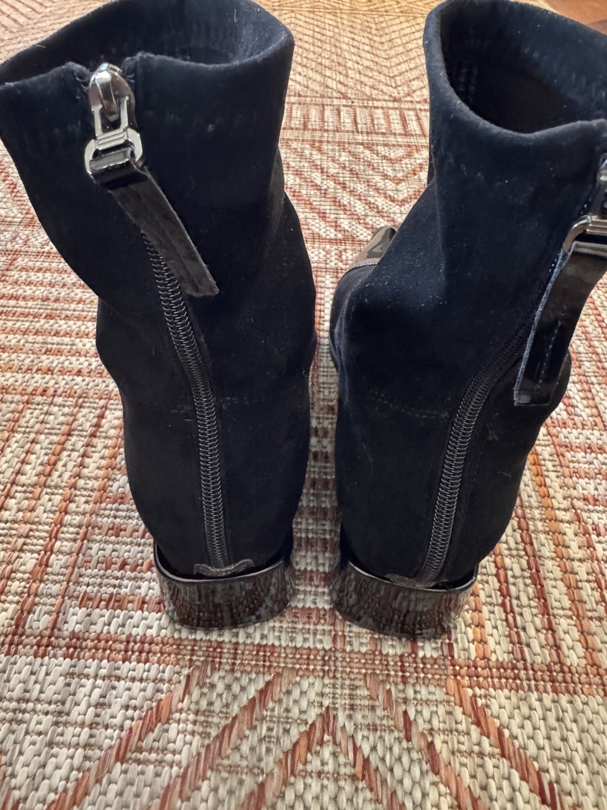 Women’s Patten & Suede Fabric
