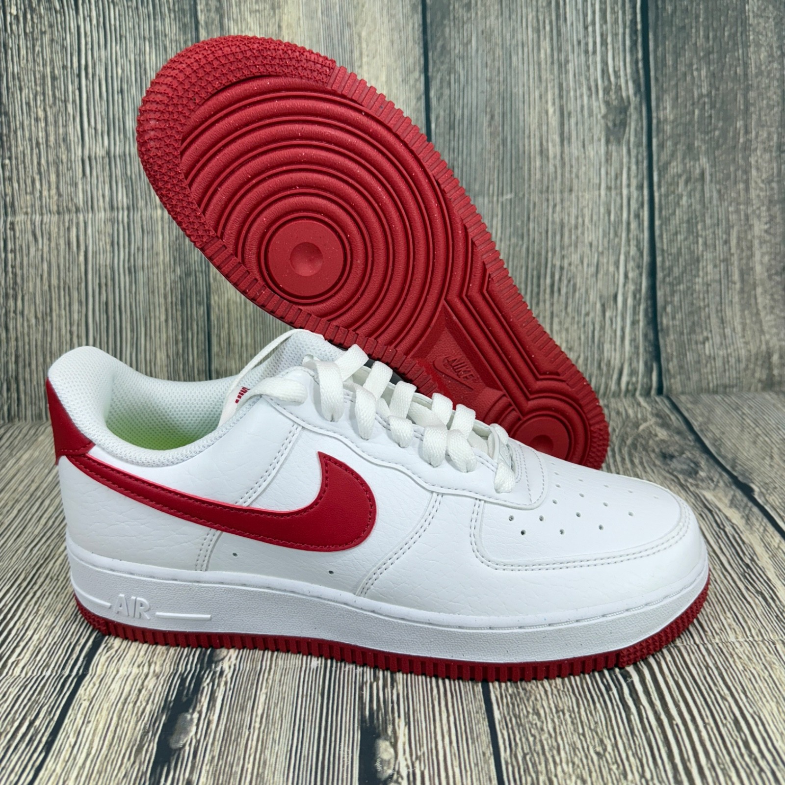 Nike Air Force 1 ’07 SE Next Nature White/Gym Red WMNS 9 M 7.5 DV3808-105
