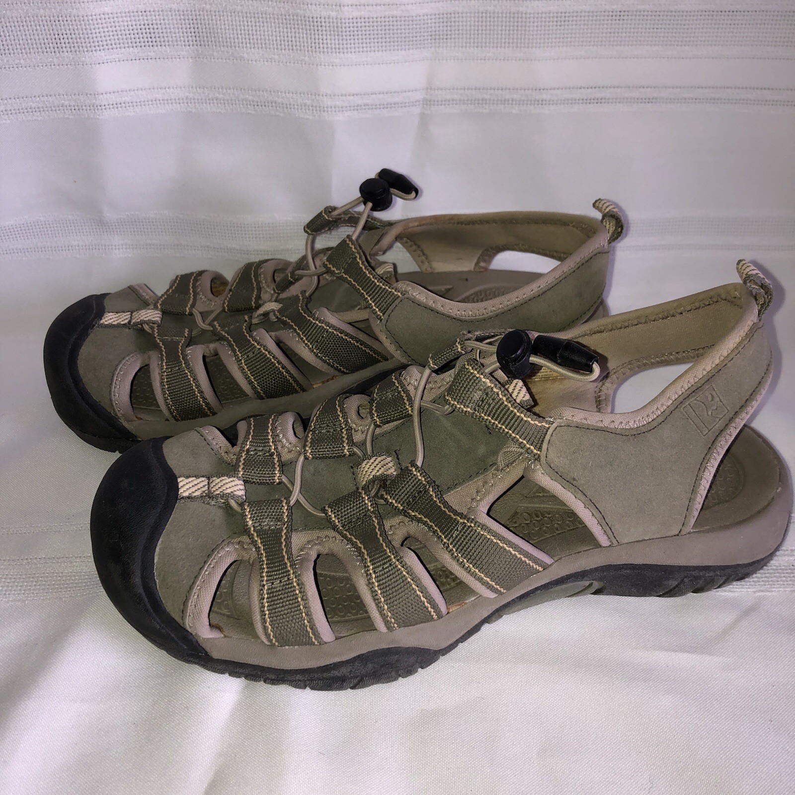 Rugged Outback Women’s Covered Toe Sandal Size 8