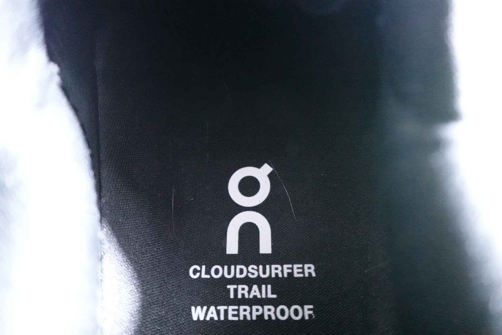 On Cloudsurfer Trail Waterproof Shoes Womens Size 8 Black Trail Running Sneakers