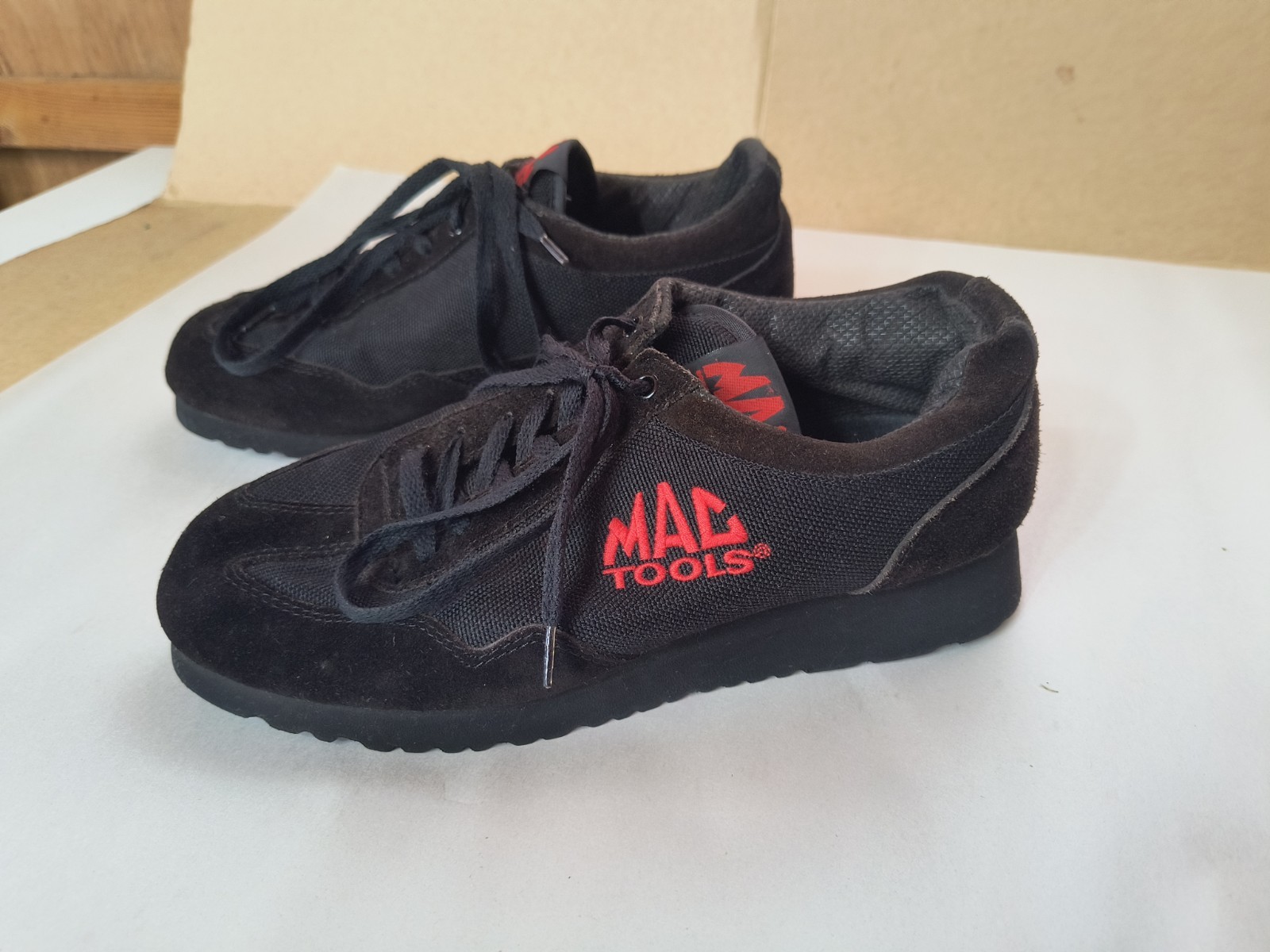 MAC TOOLS Low Crew Black Fastlane Shoes Sneakers MEN’S 8 WOMEN’S 10