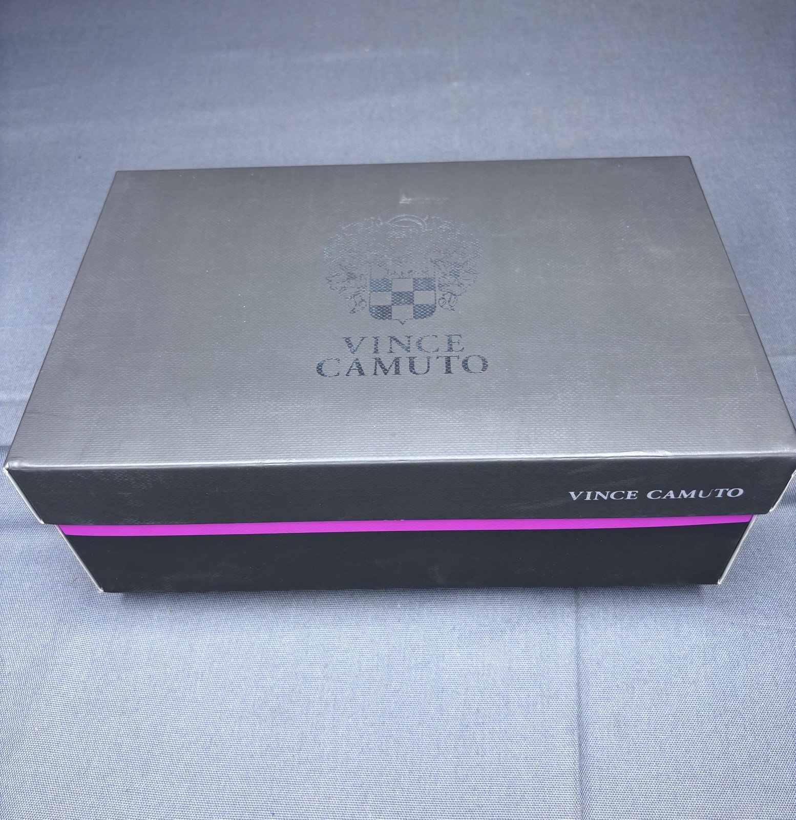 Vince Camuto Talayem Women’s Silver Specchio Pointed Toe Pump Heel Size 5M NIB