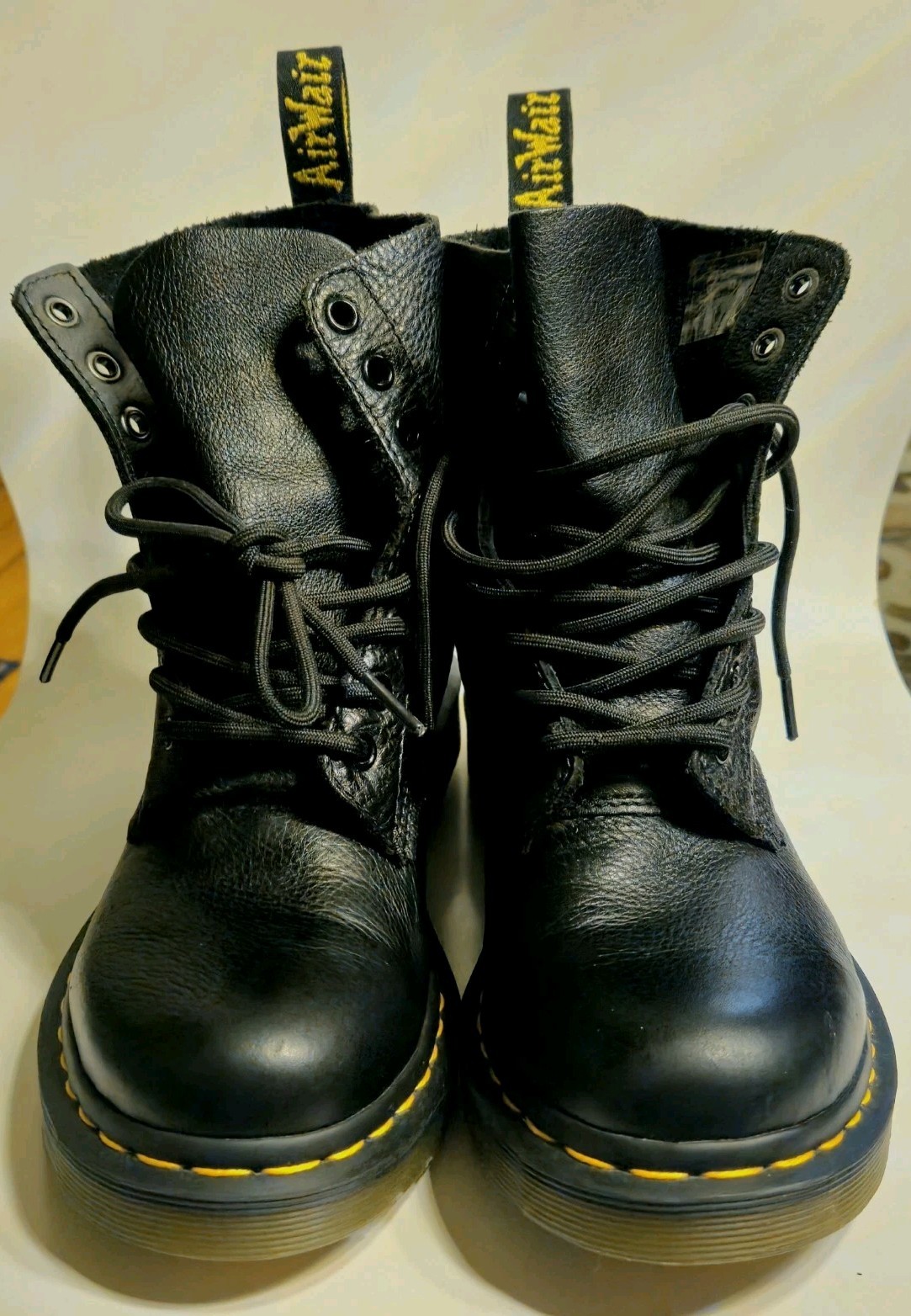 Dr. Martens Pascal Leather Boots for Women, Size US 7 – Black -…