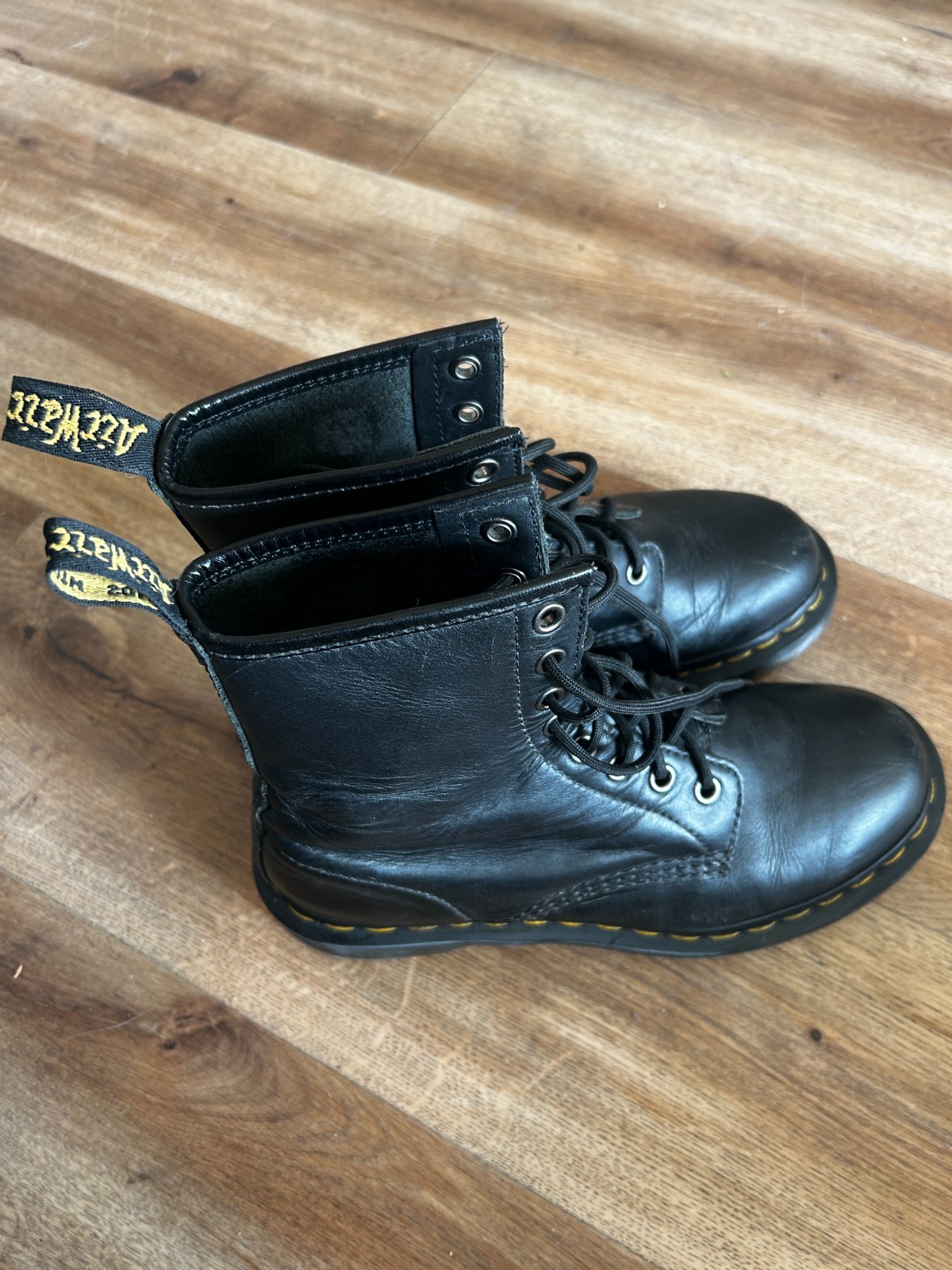 Dr. Martens 1460 Nappa Black Leather 8-Eye Boots | Women’s US 7 / UK 5 / EU 38