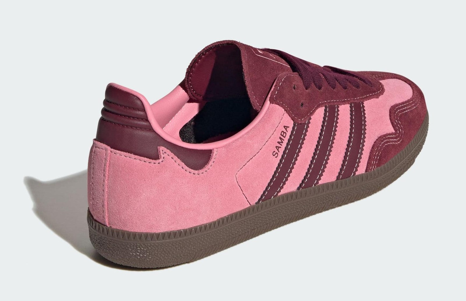 [IH6704] WOMENS ADIDAS SAMBA OG ‘PINK SPARK SHADOW RED’
