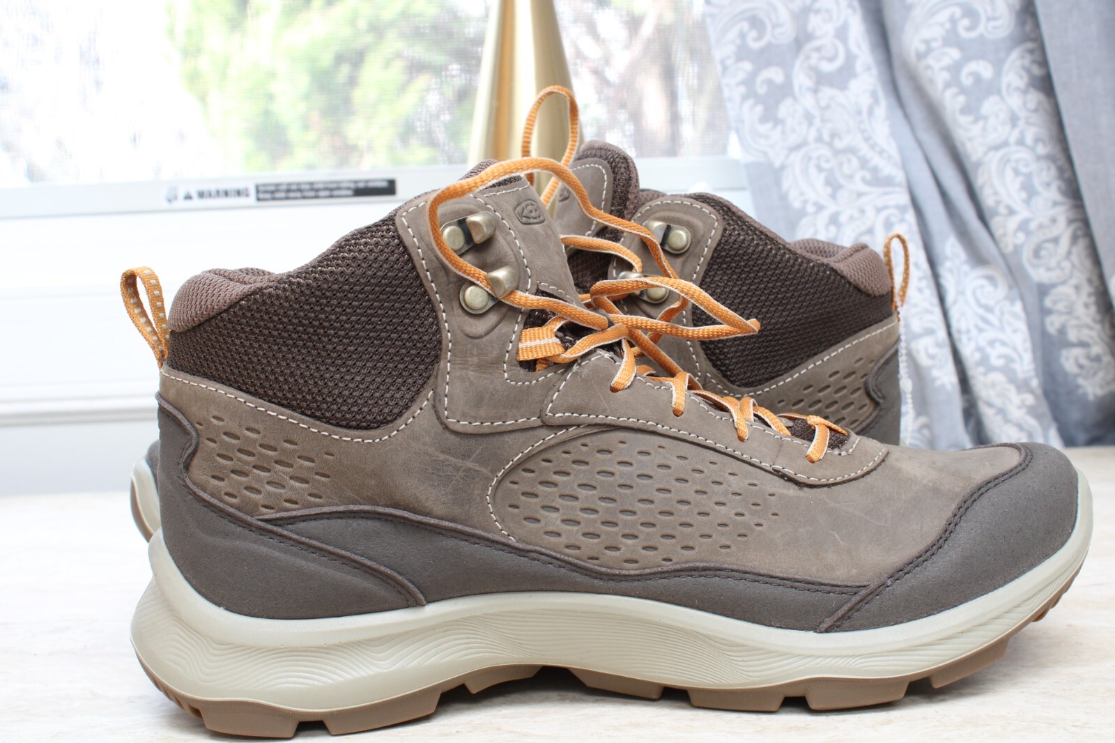KEEN – Waterproof Lace-Up Trail Boots – Terradora Explorer Mid – canteen – 9.5