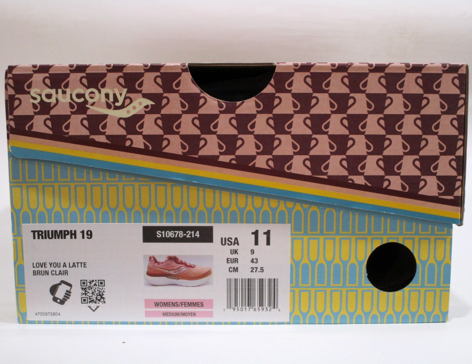 Saucony Women’s Triumph 19 [S10678-214] Running Shoes, Size 11 (Medium) US