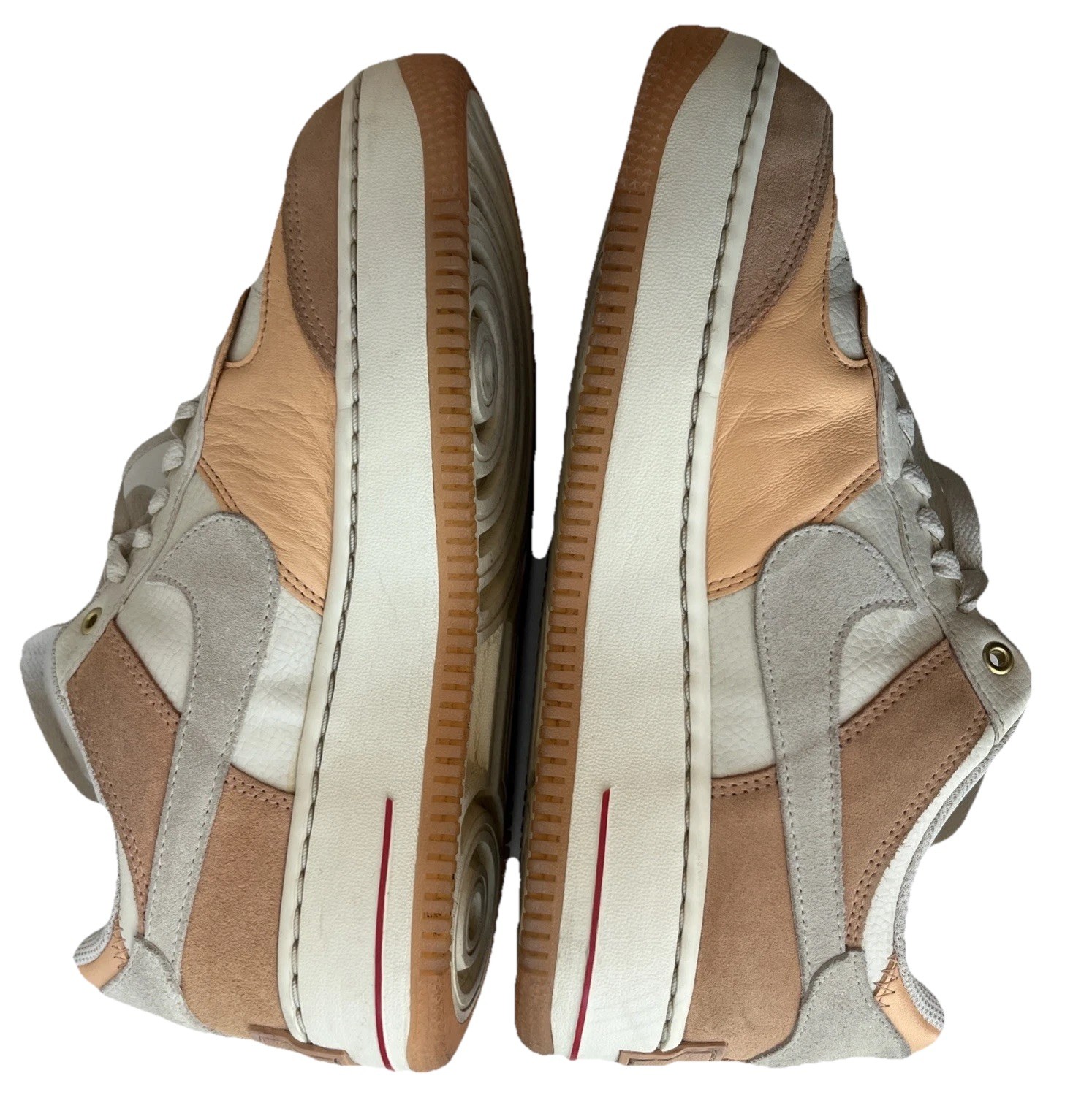 Nike Wmns Size 9 Air Force 1 Shadow Sisterhood – Cashmere/Orange DM8157 700