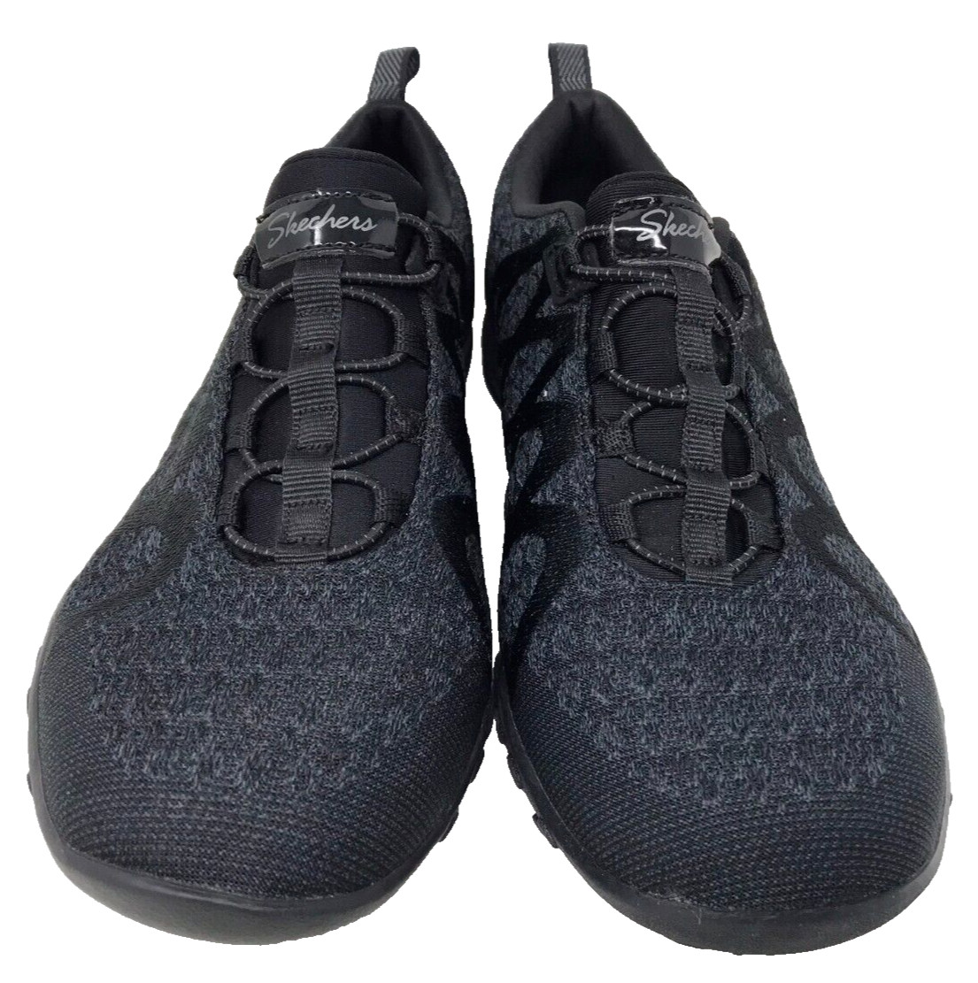 Skechers Women’s RF Breathe Easy Slip On Walking Shoes Black Size:8 180M