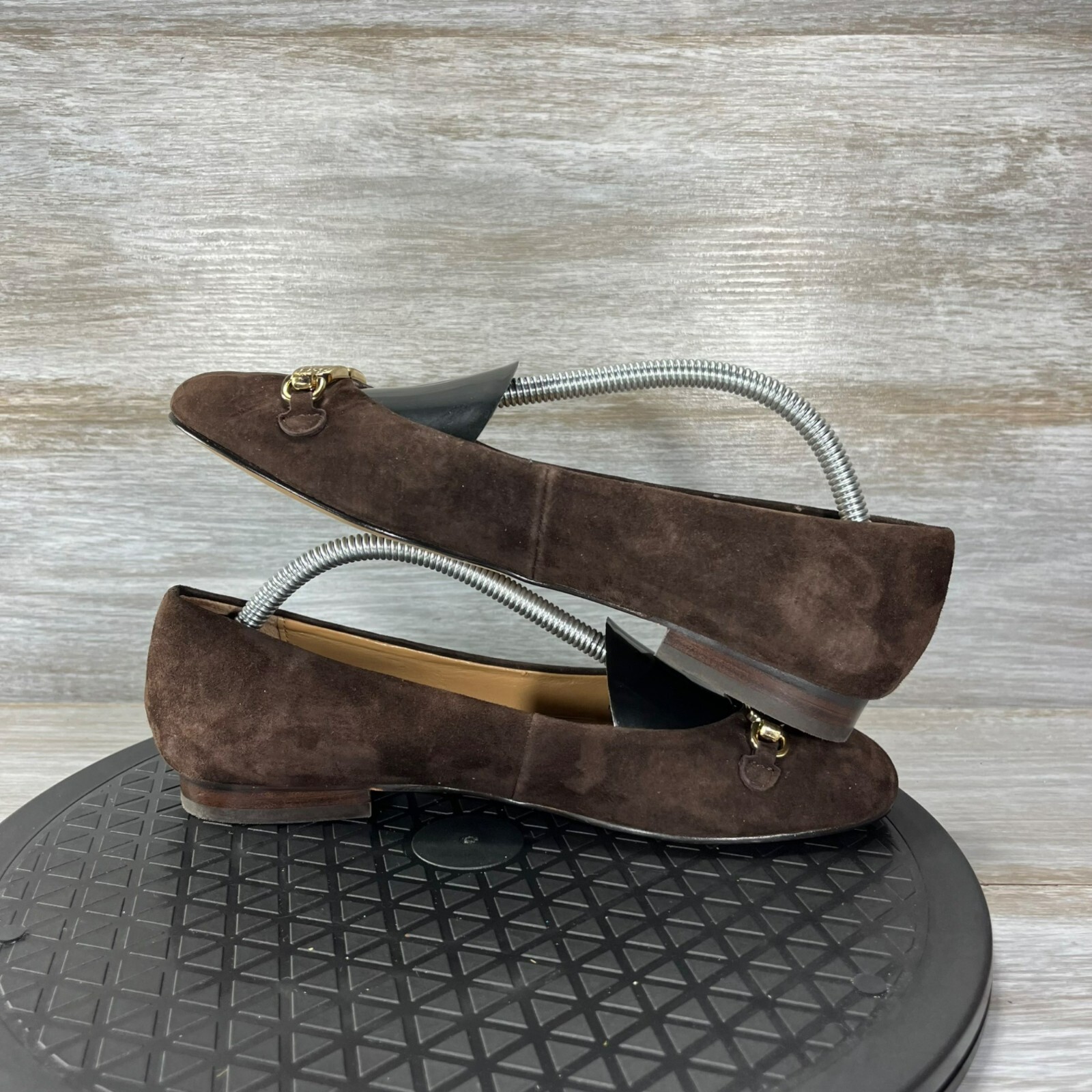 Talbots Women’s Brown Suede Slip On Flats Size 5.5