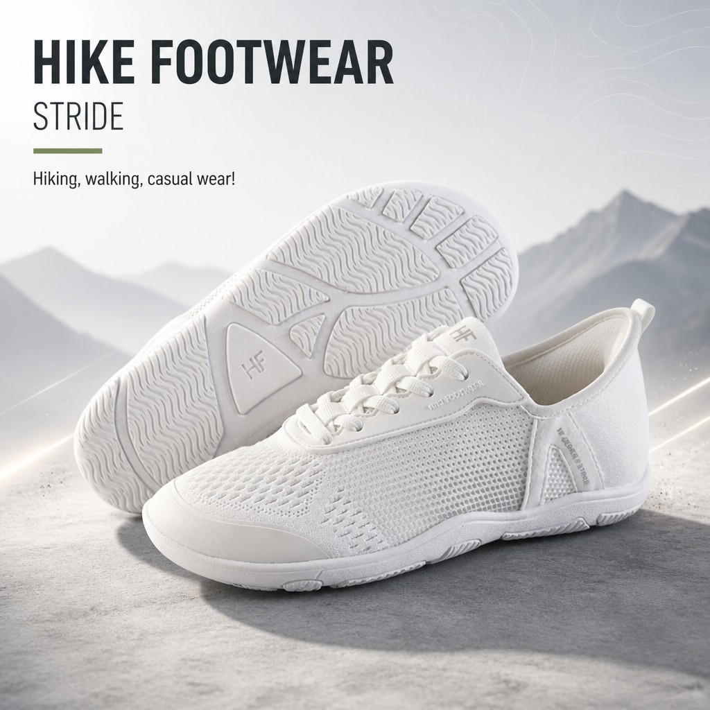 Hike Footwear HF Stride Hike Shoe White Women EU 41 US 10 – 10.5 New