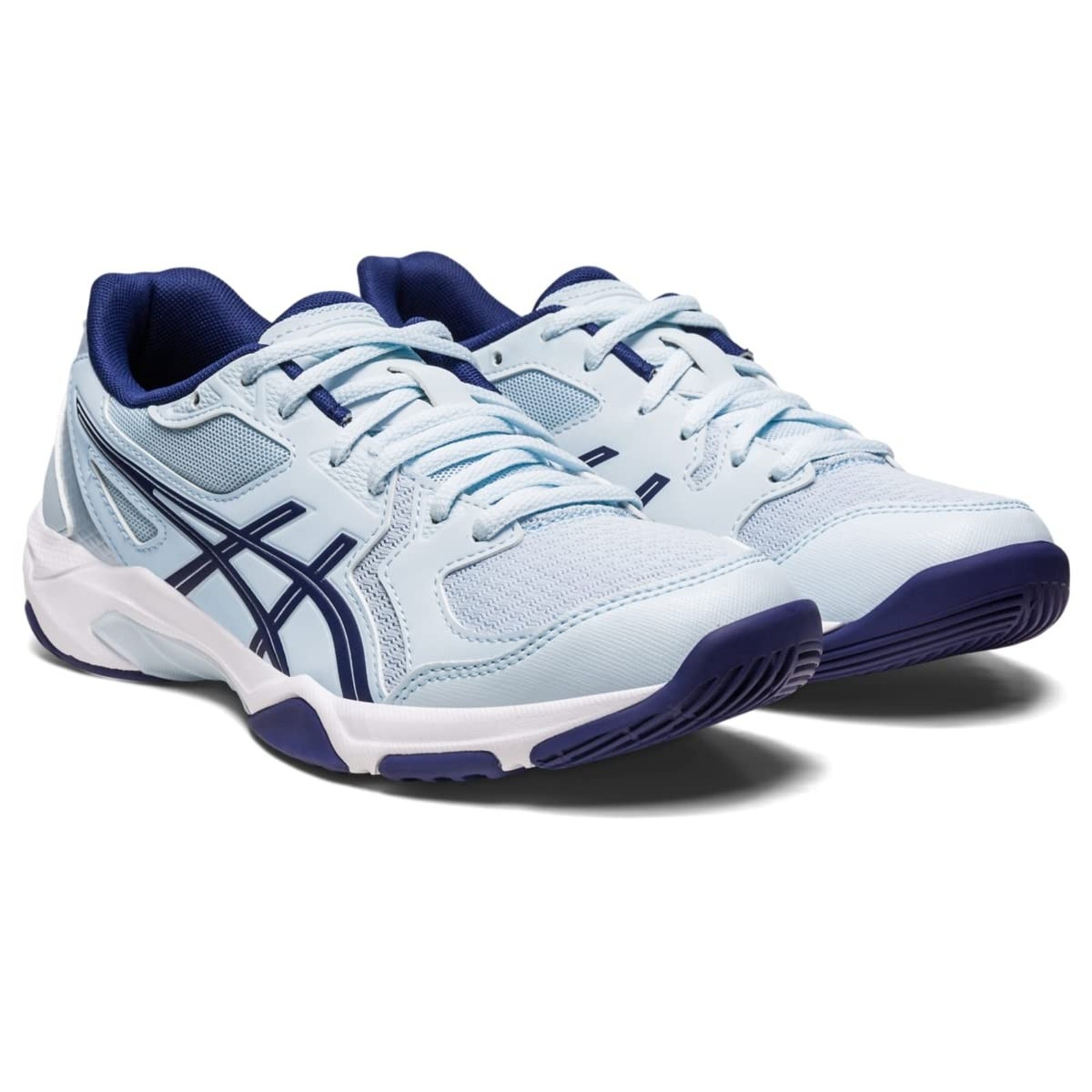 ASICS Women’s Gel-Rocket 10 Volleyball Shoes, 8.5, Sky/Indigo Blue