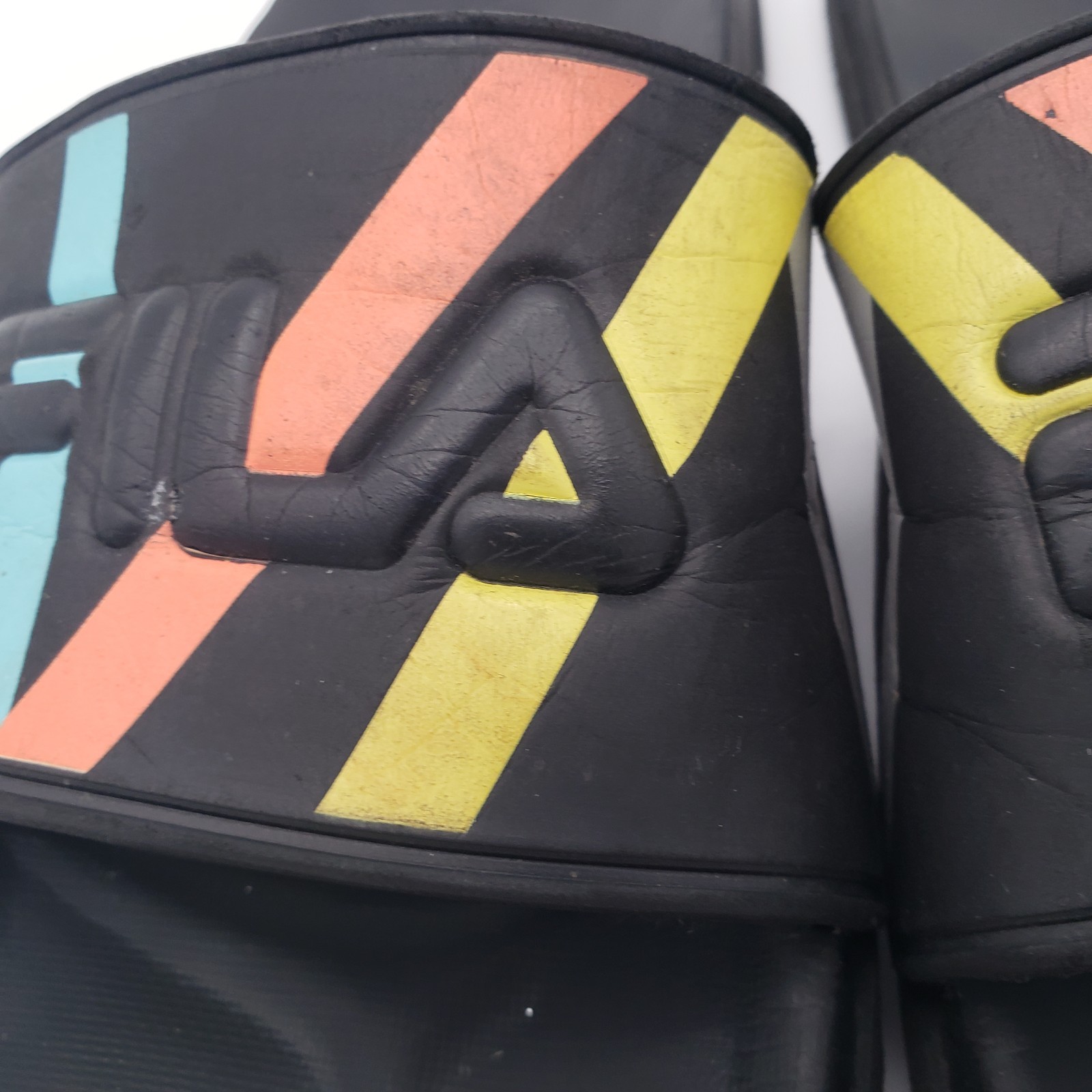 Fila Drifter Lux Stripe Slide Sandals Women’s Size 7