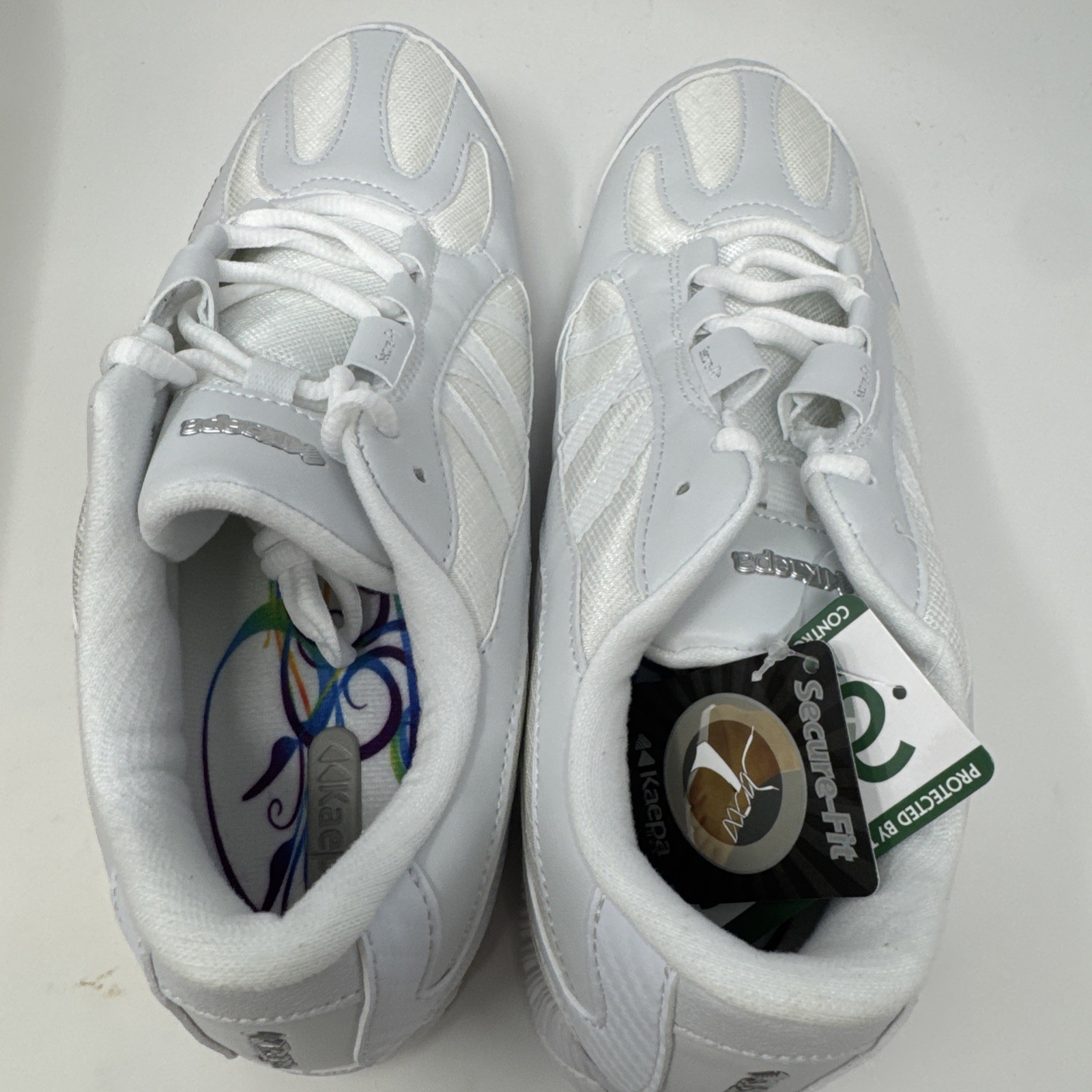 Kaepa Stellarlyte White Cheer Cheerleading White Shoes Sneakers 6570 , Womens 10