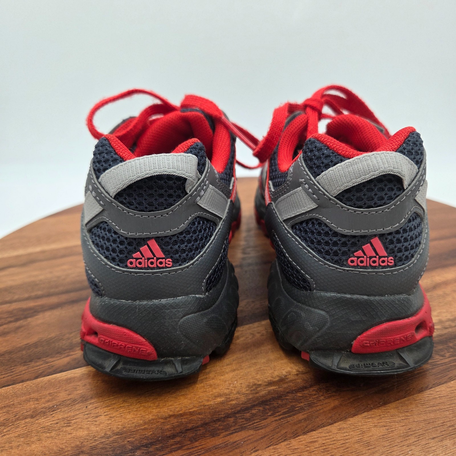 Size 6 Adidas Thrasher 1.1 Trail Wmns Running Shoes Blue-Red Athletic Sneakers