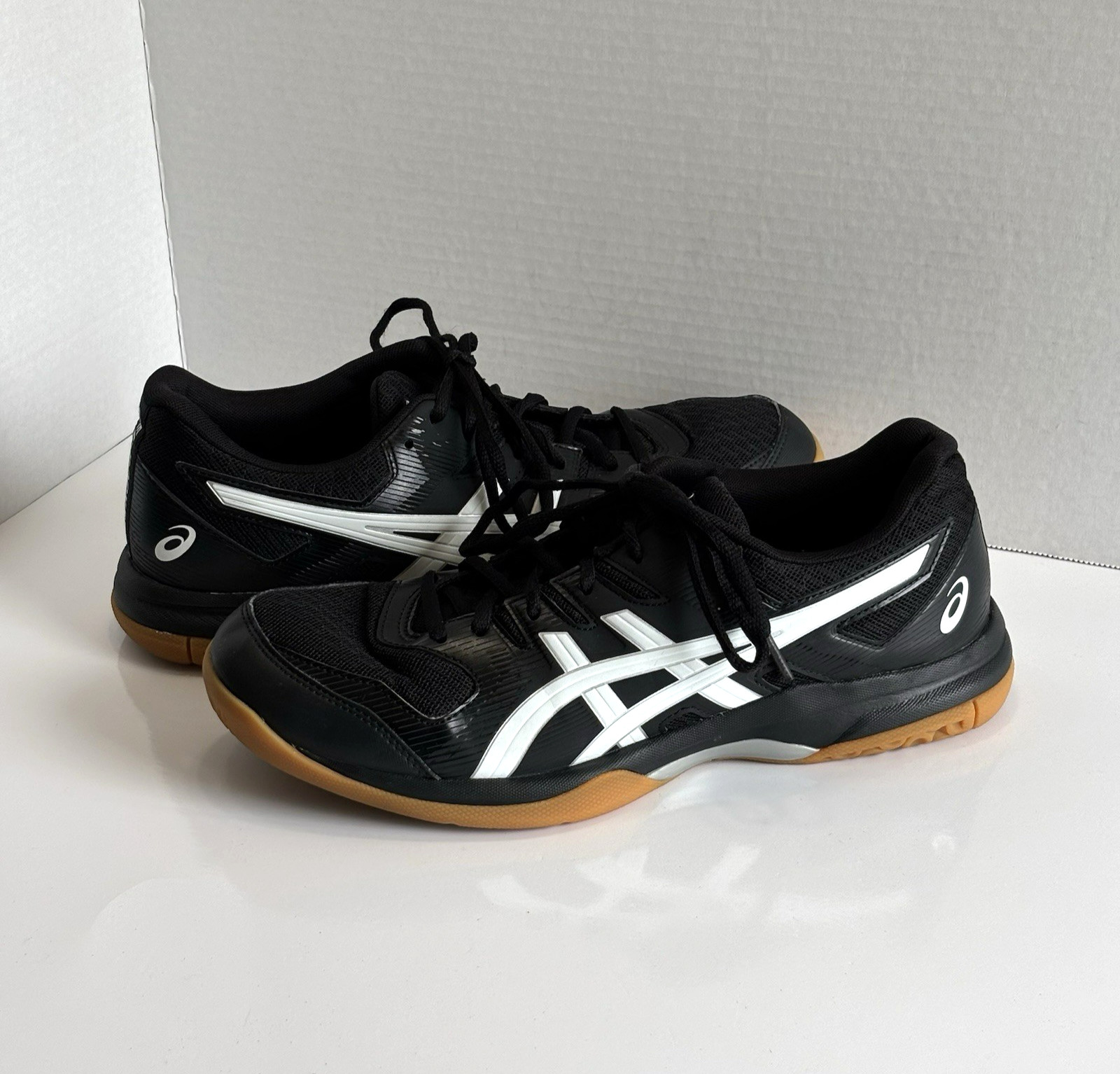 ASICS Gel-Rocket 9 Womens 11 Black/White Indoor Court Volleyball Shoes 1072A034