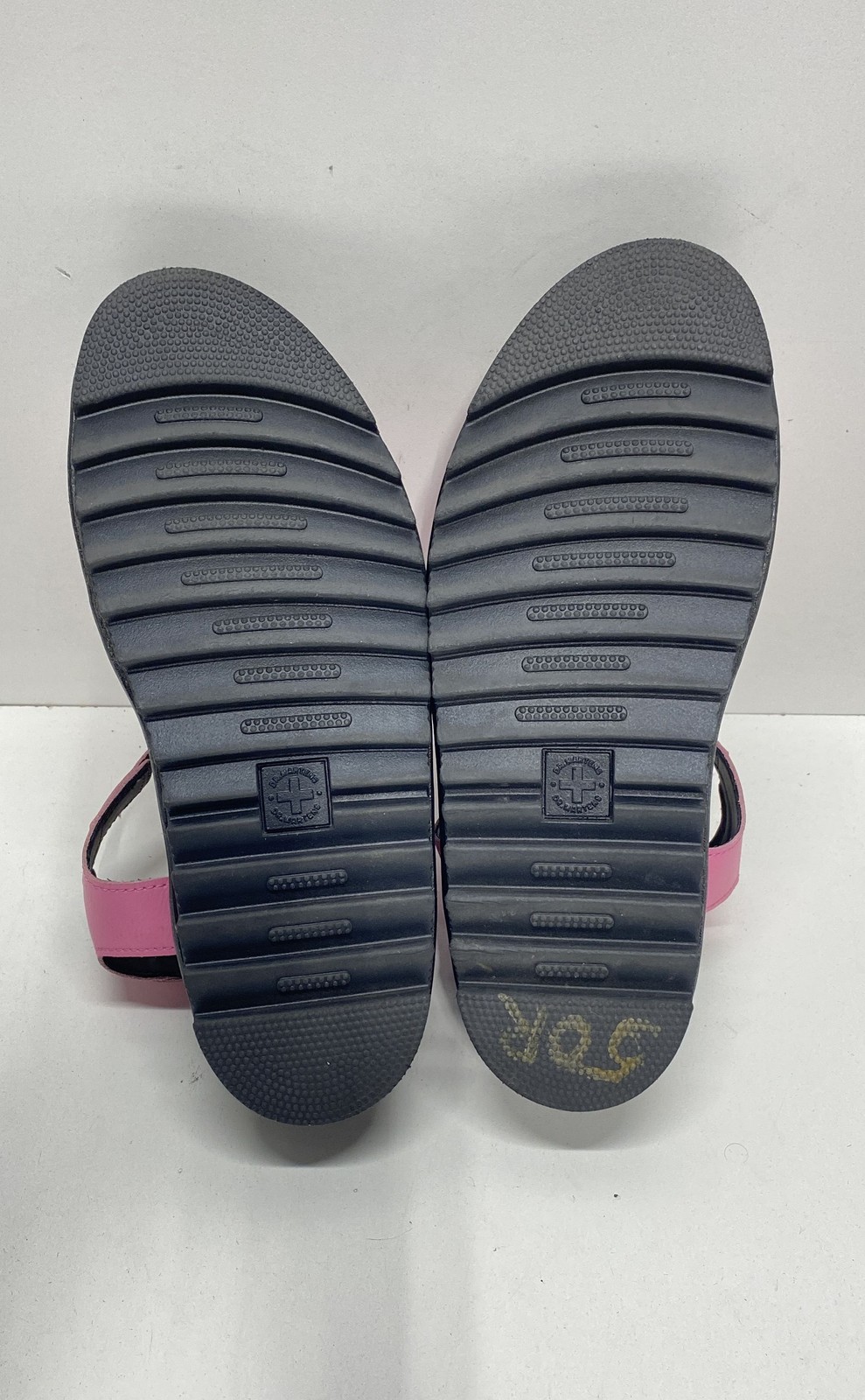 Dr. Martens Blaire Pink Leather Platform Gladiator Sandals Women’s Size 10