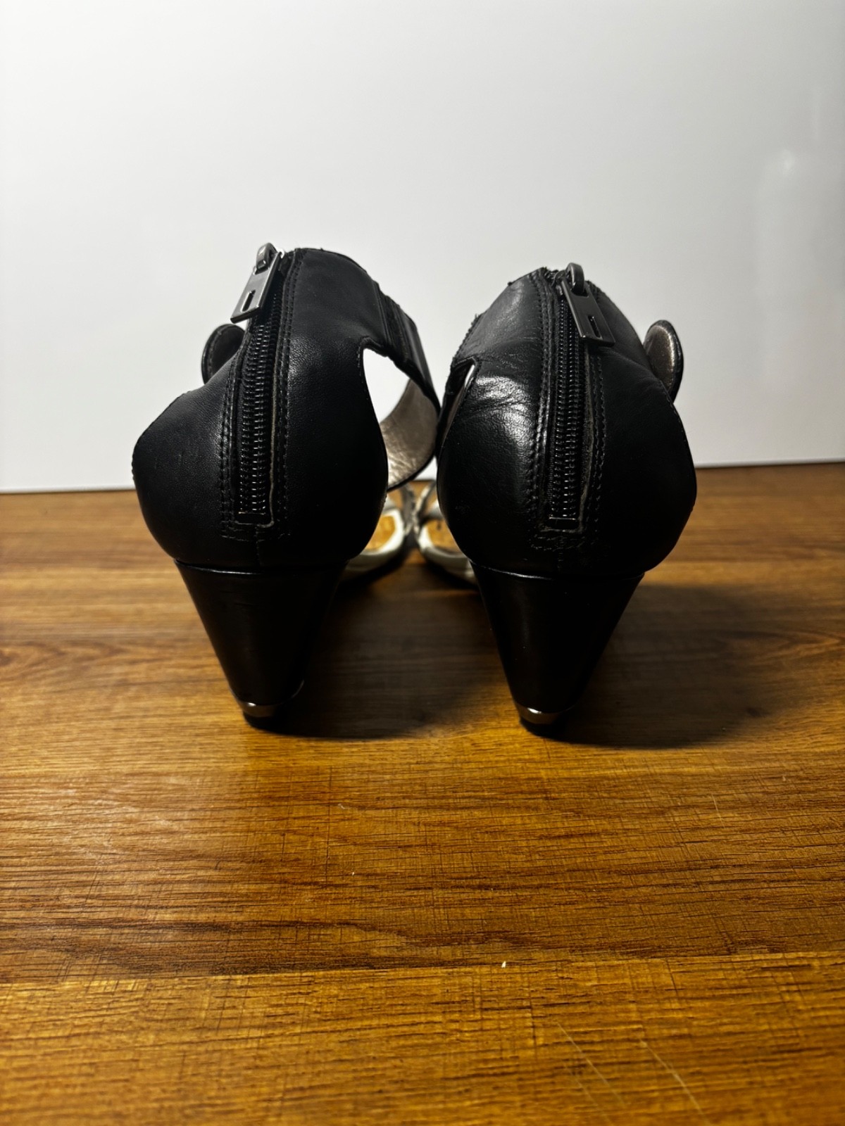 Sam Edelman, snake skin, open toe, strap candles, size 8
