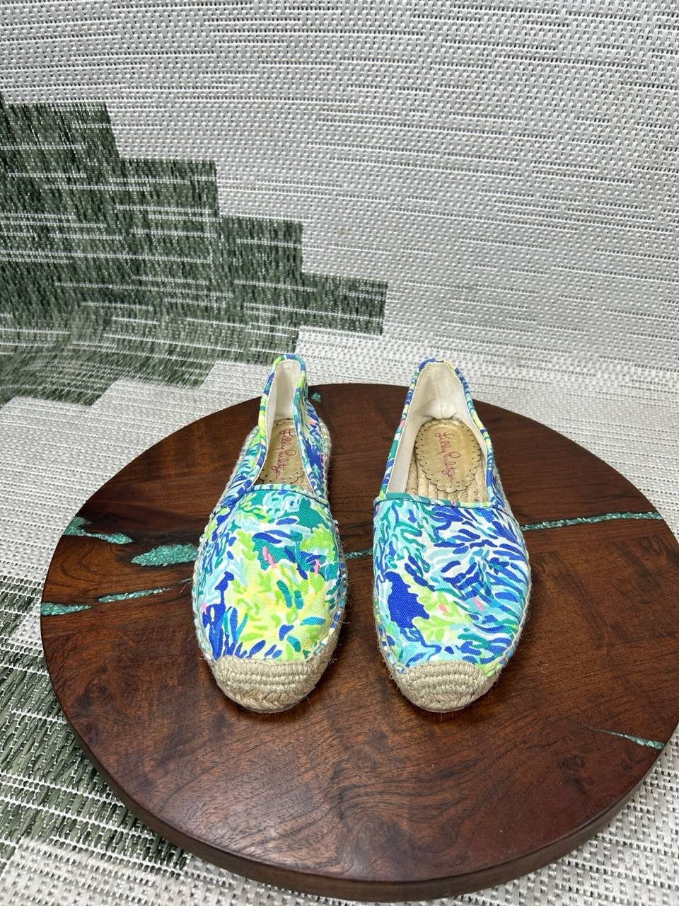 Lilly Pulitzer Shoes Womens Size 6 Lia Espadrilles Multicolor Comfort Slip On
