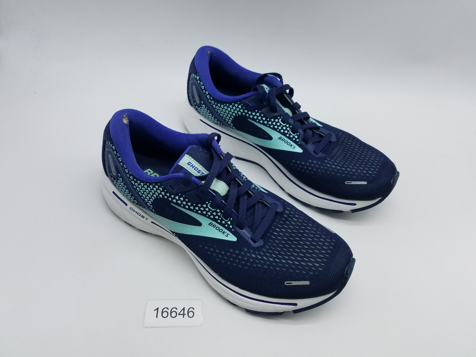 Brooks Ghost 14 Women’s Size 9.5 B (Medium) Running Shoes Blue *See description