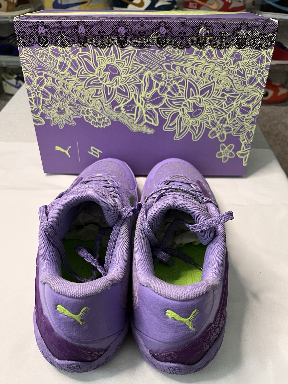 Puma Stewie 3 Lavender Alert Sz 12