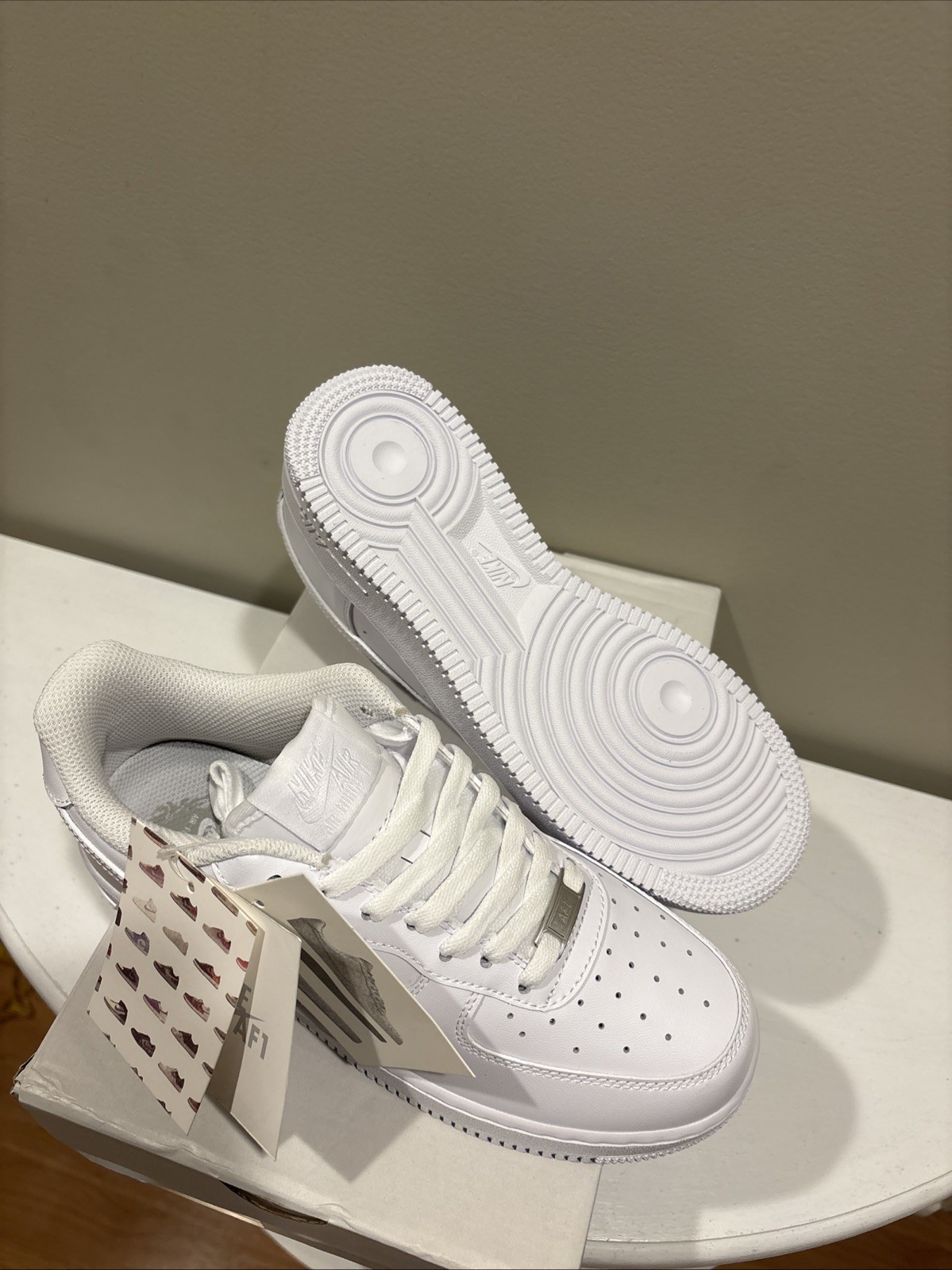 Nike Air Force 1 White – Womens size 8