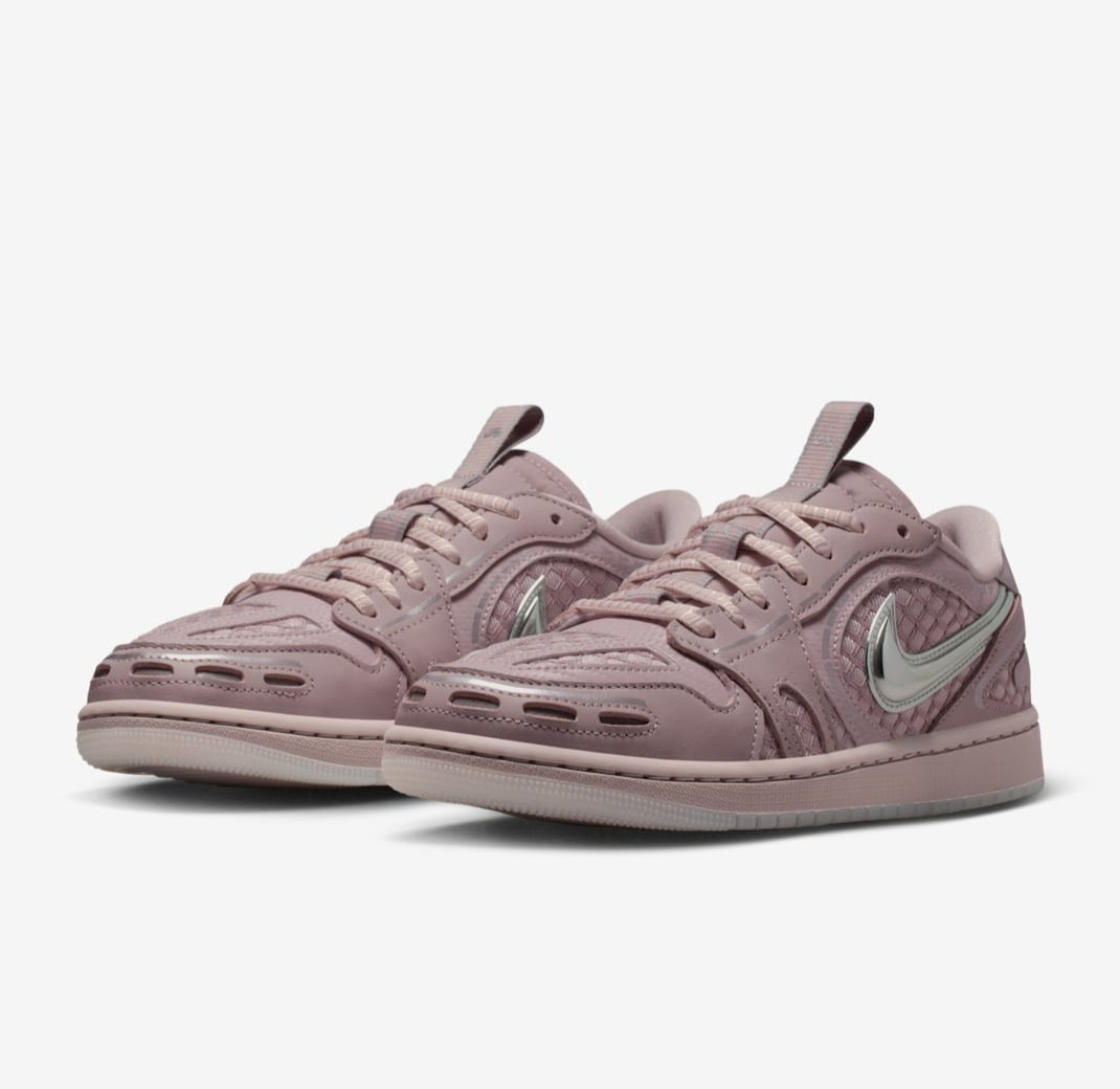NIKE Women’s Air Jordan 1 Low Method of Make HQ2186-601 Particle Rose