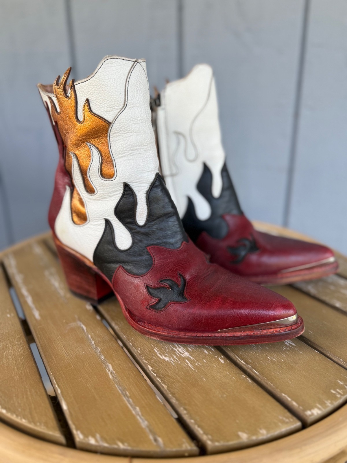 Mezcalero boots, woman’s size 7.5, worn twice, limited edition style