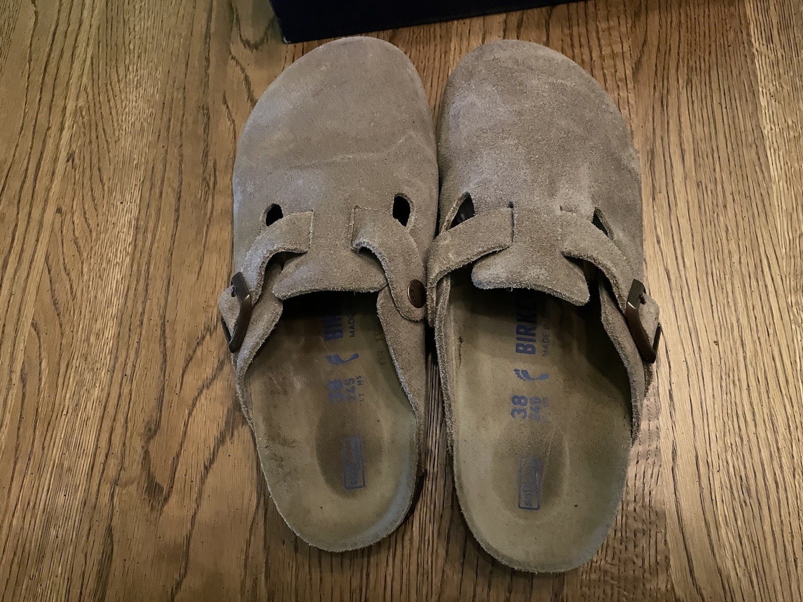 Birkenstock Boston Clog Taupe Women’s 38