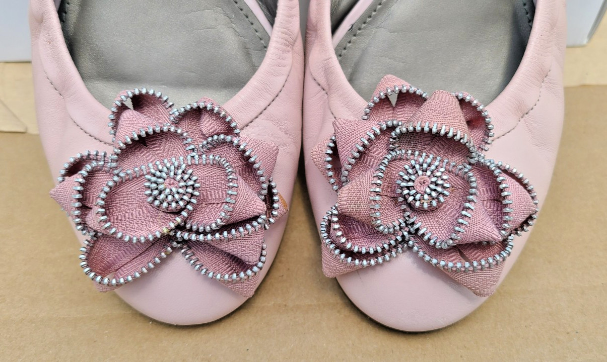 WOMAN SHOES, HALOGEN , PALE PINK , FLAT SHOES , Size 8 1/2 M ,