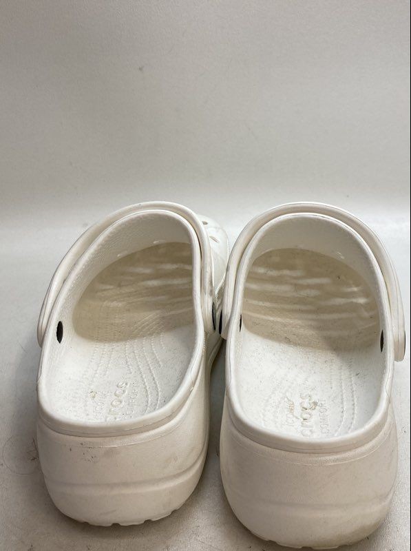 Crocs Baya Platform Clog White Women’s Size 10