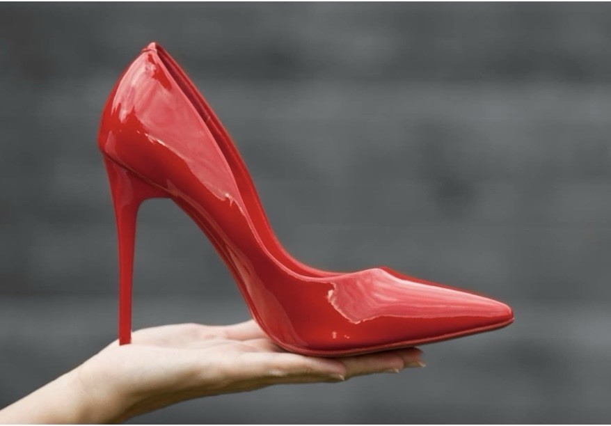 Daily Shoes Paris-01 Red Patent Pointed Toe Stiletto Pumps Womens Size 7.5 NIB