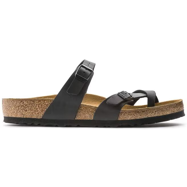 Birkenstock Mayari Birko-Flor Casual Sandals women’s Black-Wide -Select Size