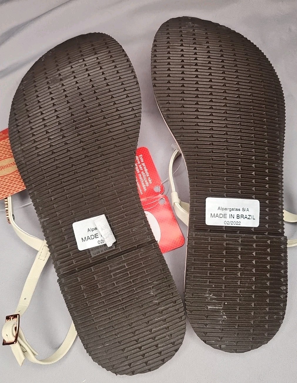 Havaianas You Rio Sandal Ballet Rose Ankle Strap Outdoor/Indoor Sz USA 12.5 CUTE