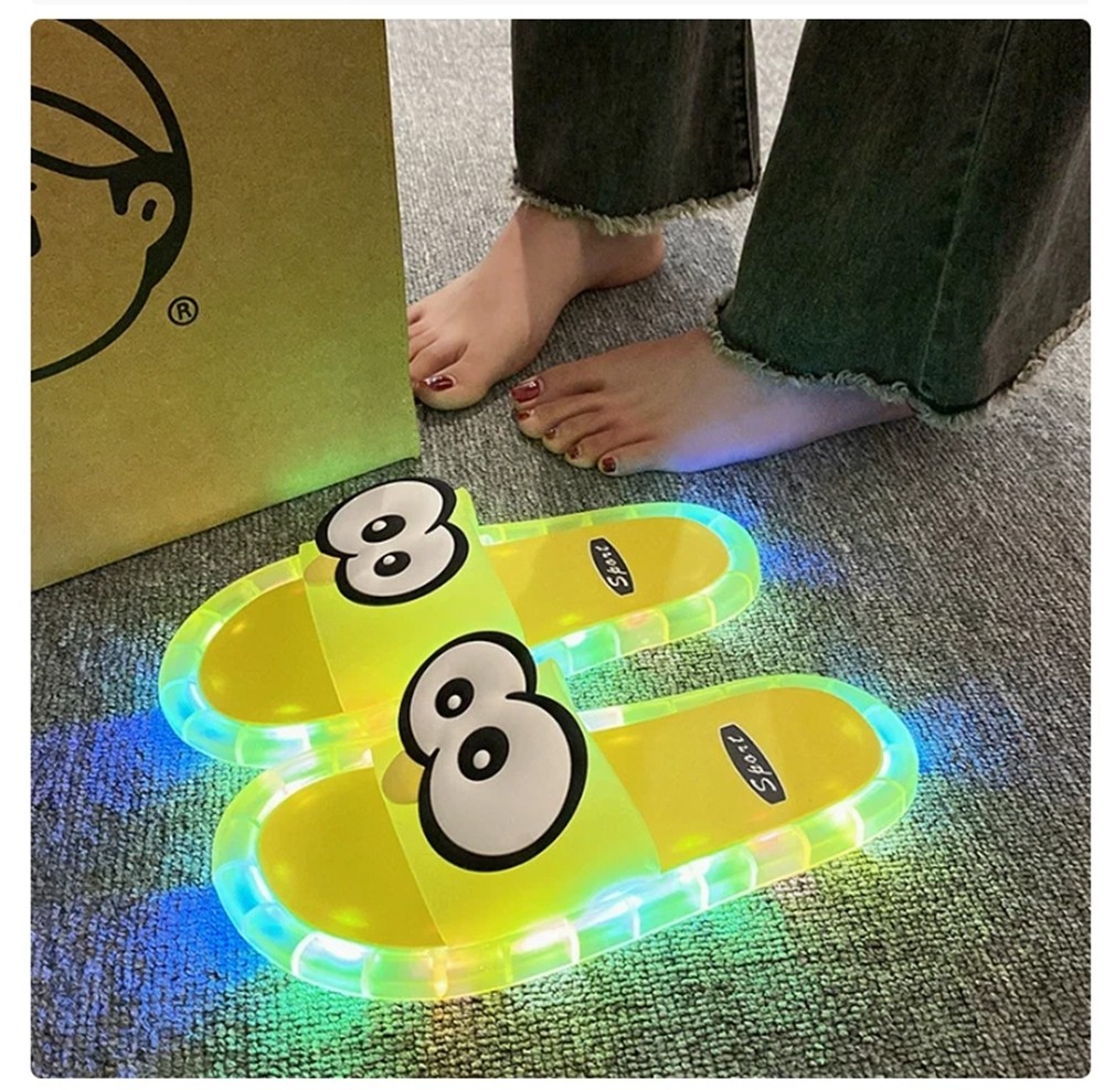 Summer Cartoon Slippers Indoor Outdoor Use PVC Material Home Women’s Slippers