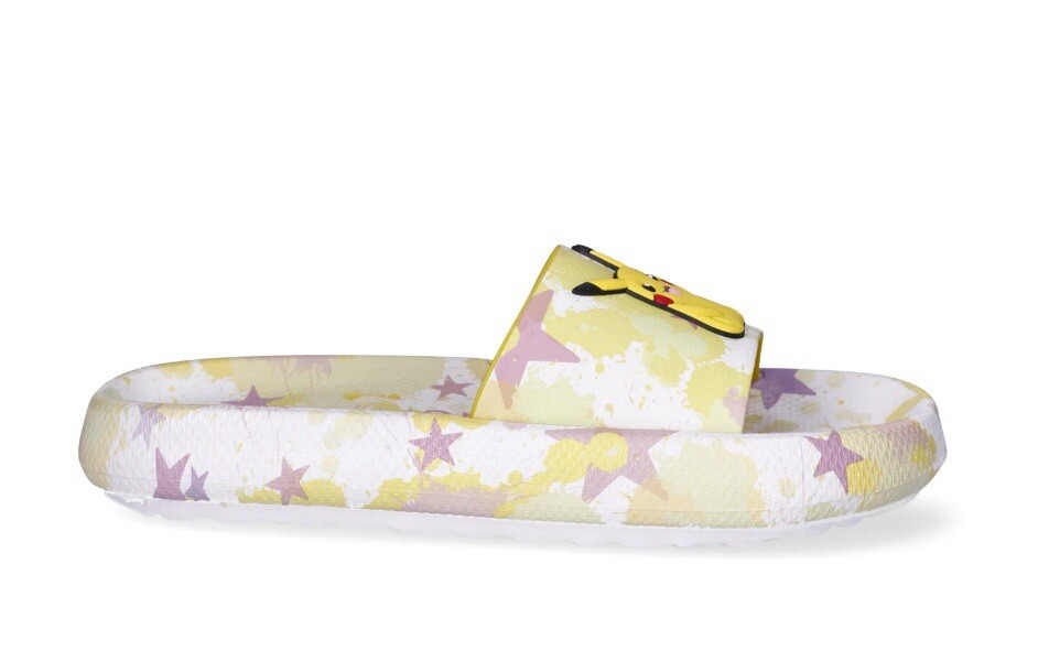 GROUND UP Women’s Size 9 Pokémon Pikachu Cartoon Comfort Pillow Slide Slippers