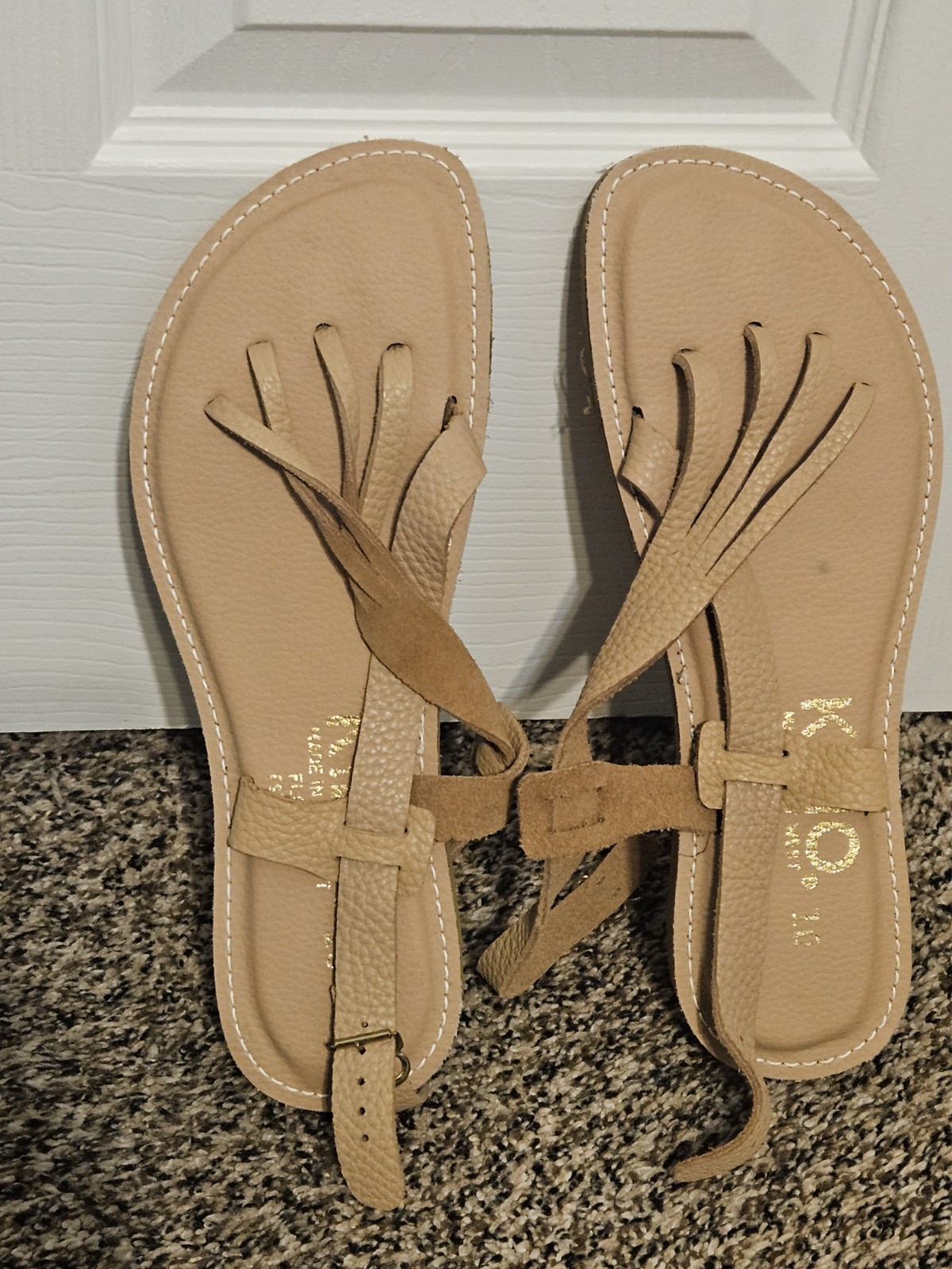 Kino Key West Sandals Hand Made in USA SZ 10