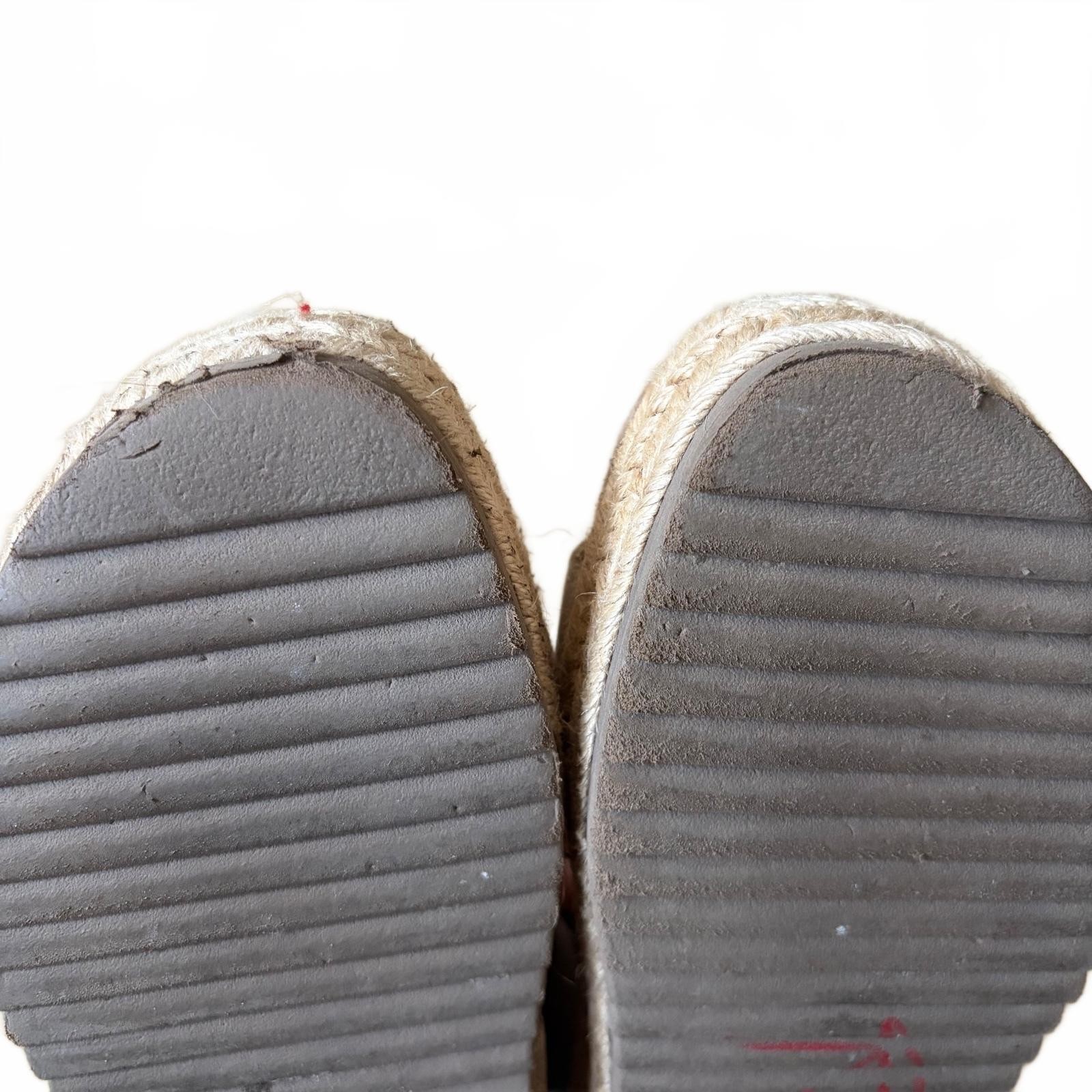 Aetrex Vania Platform Sandals Arch Support Cream Women’s Size US 9-9.5 EU 40