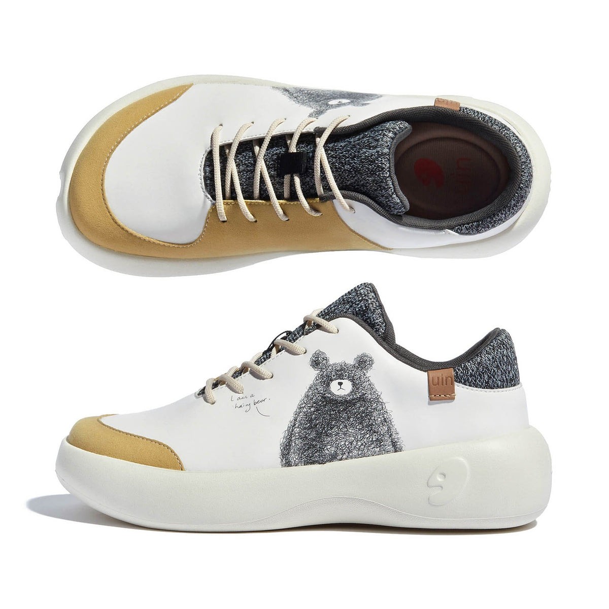 UIN Women’s Walking Sneakers Casual Travel Shoes (Be With You 4 – Bartello )
