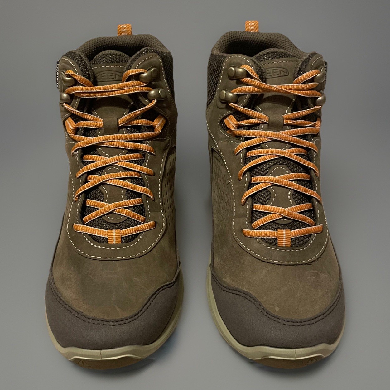 Keen Women’s Mid Hiking Boots Shoes Brown Tan Waterproof Explorer NEW – Size 7.5