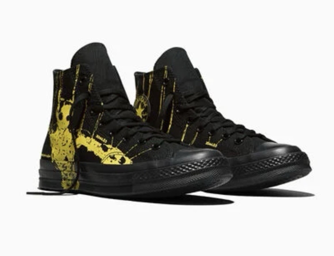 CONVERSE X EDGLRD LIMITED EDITION A20013C, BLACK/YELLOW