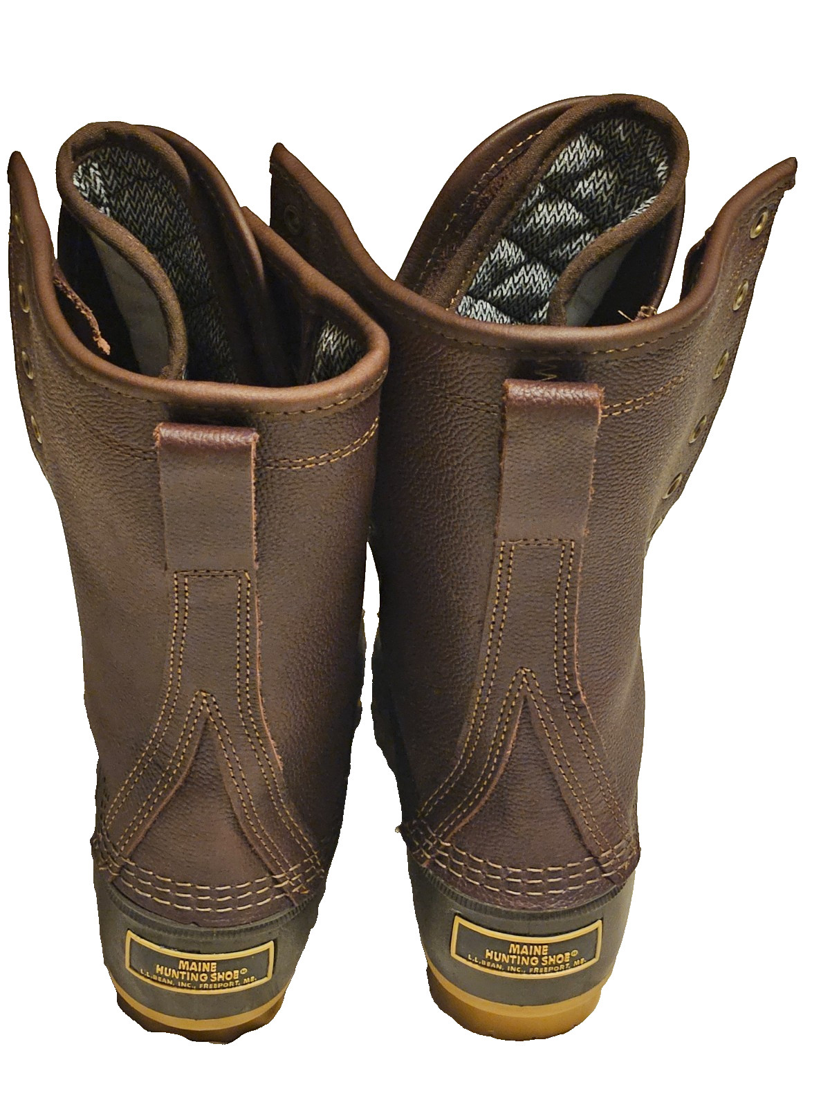 L.L. Bean Brown Leather Waterproof Insulated Hunting Boots Women’s 6 Made in USA