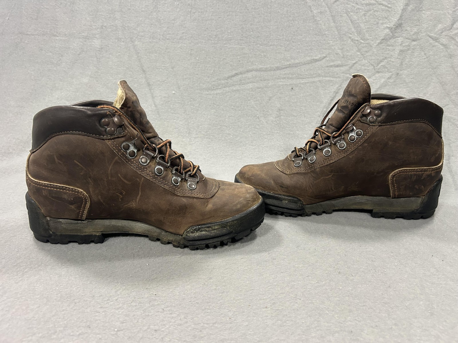 Vintage Danner Cross Hiker Boots Womens 6 Brown Leather GTX USA Hiking Outdoors
