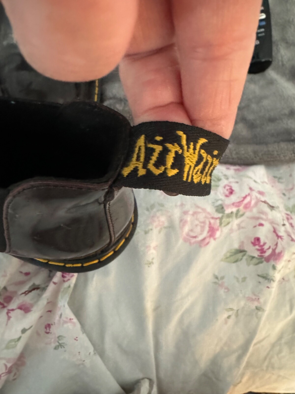 Dr. Martens AirWair 5 UK 3 EU 36 Leather Women’s Boots 9 US – Black